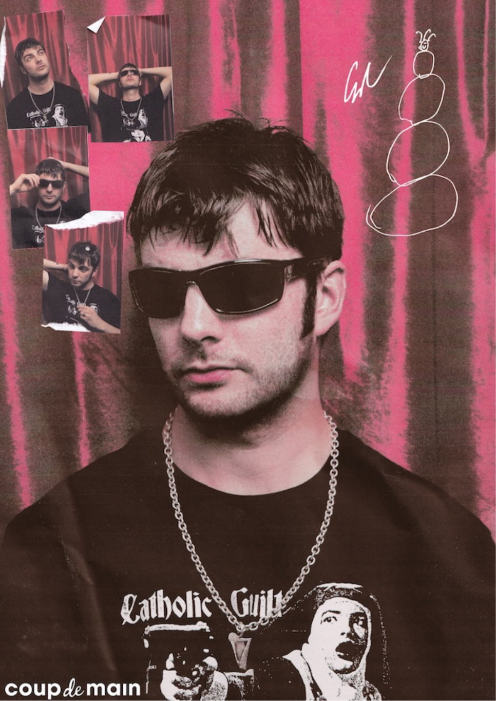 CATHOLIC GUILT X FLESH CRIME COLLAB T-SHIRT