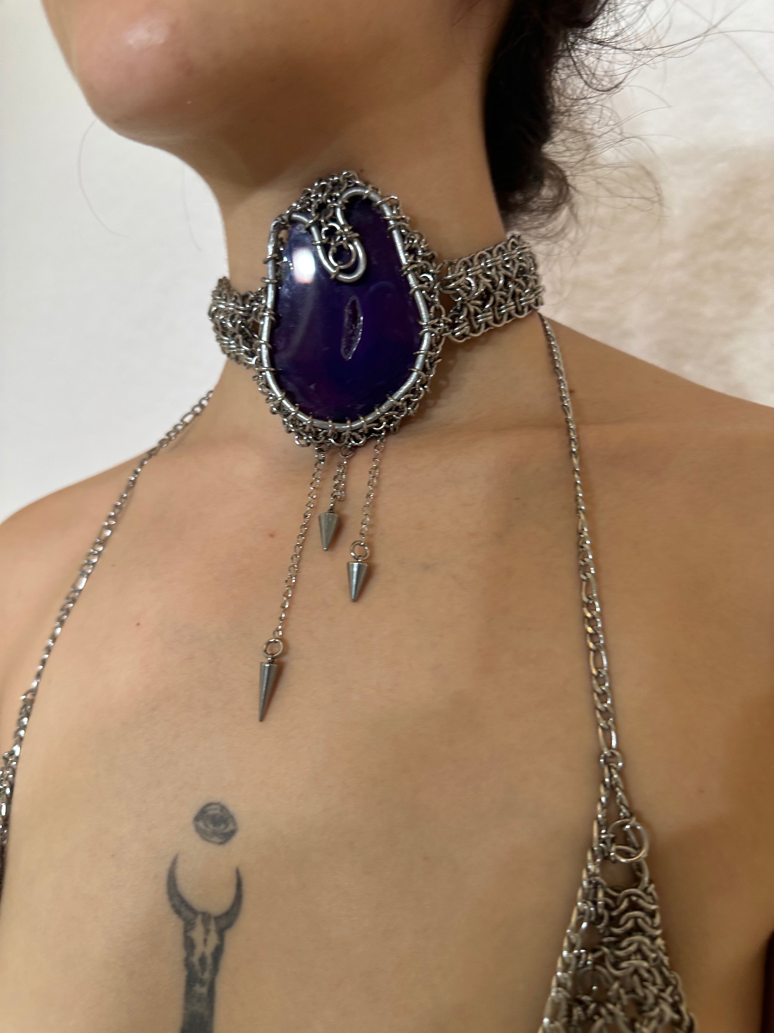 ‘Alien Flesh Wound’ Choker