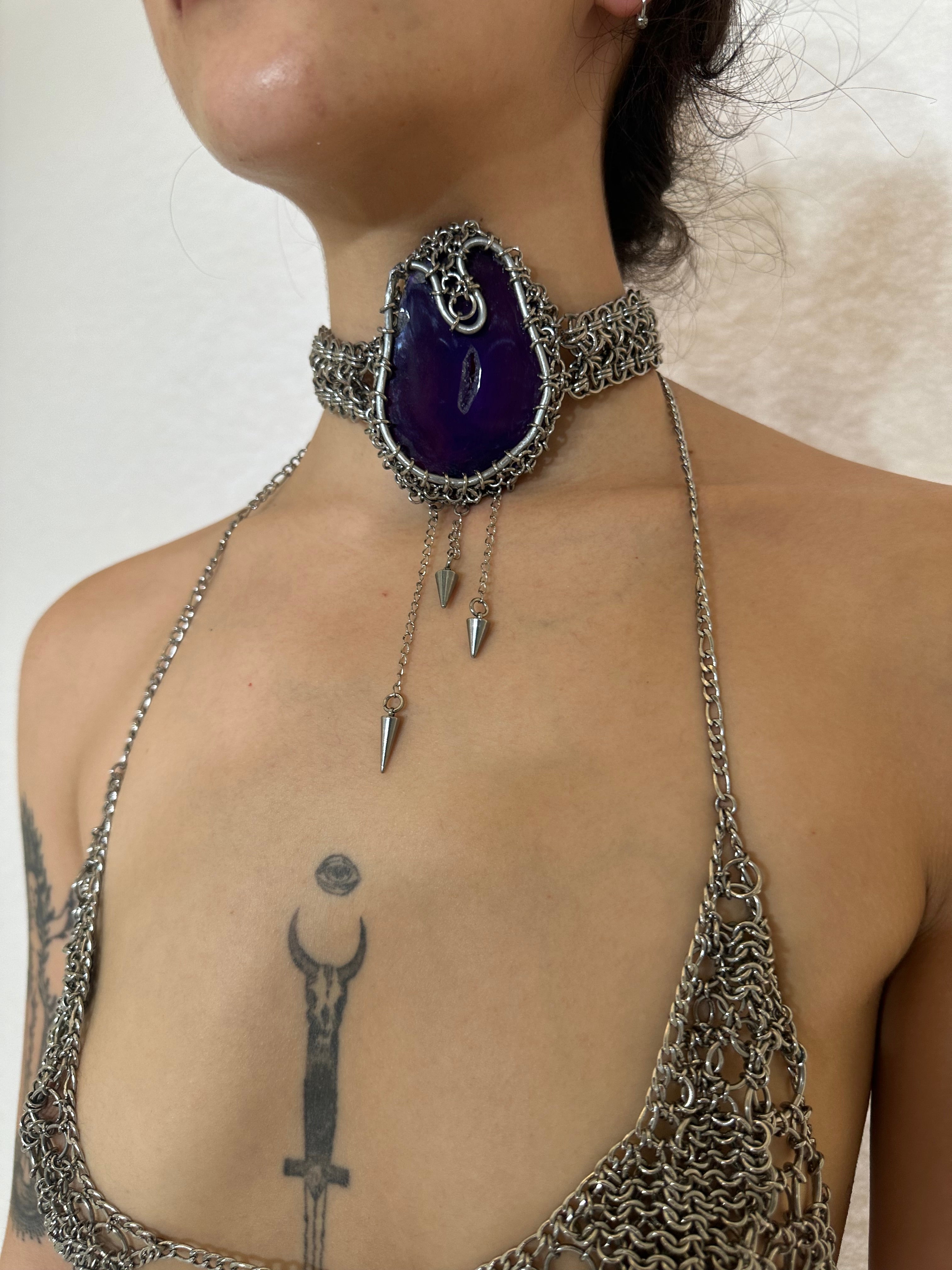 ‘Alien Flesh Wound’ Choker