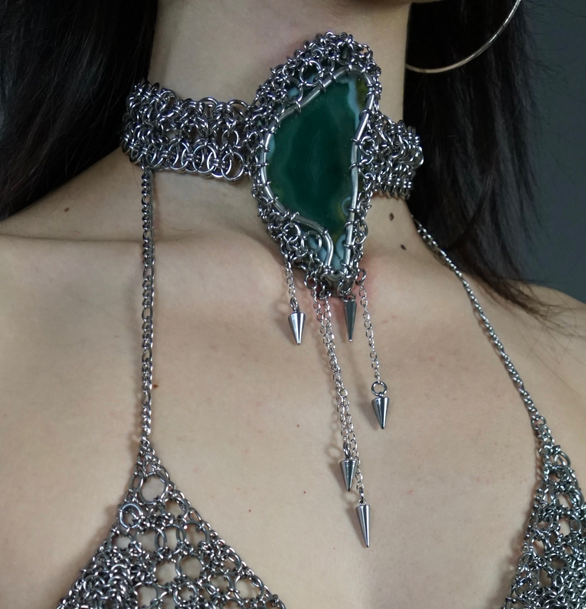 ‘Alien Flesh Wound’ Choker