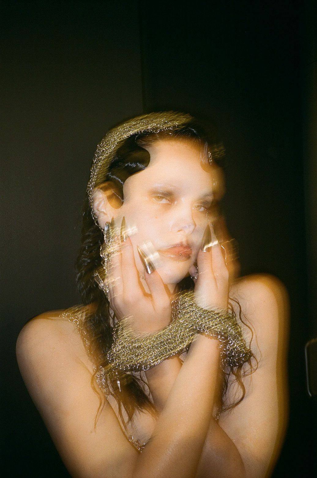 Chainmail Wrist Ruffles