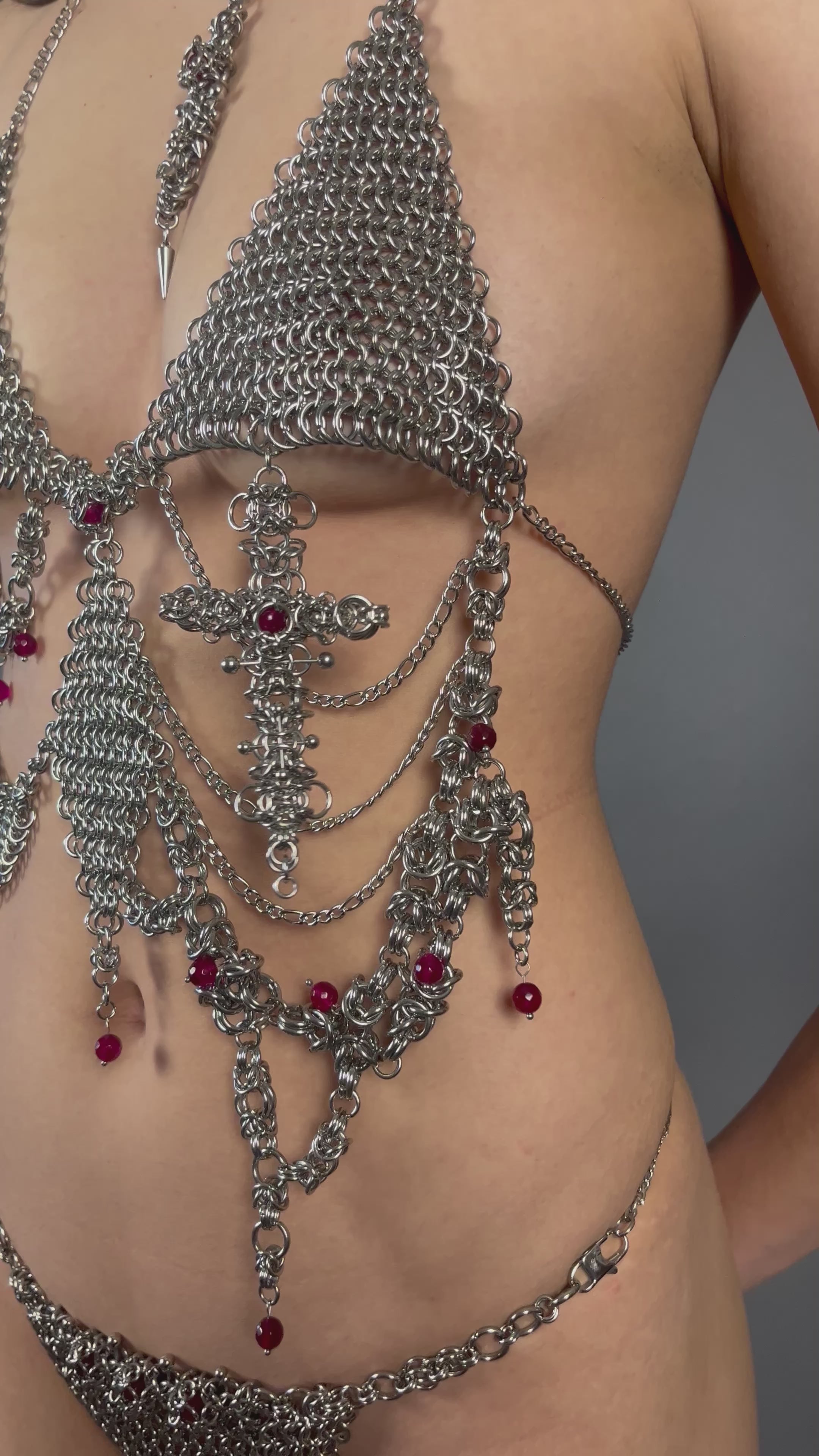 ‘Roseblood’ Drip Top