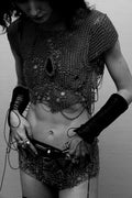 Warm Leatherette Arm Warmers