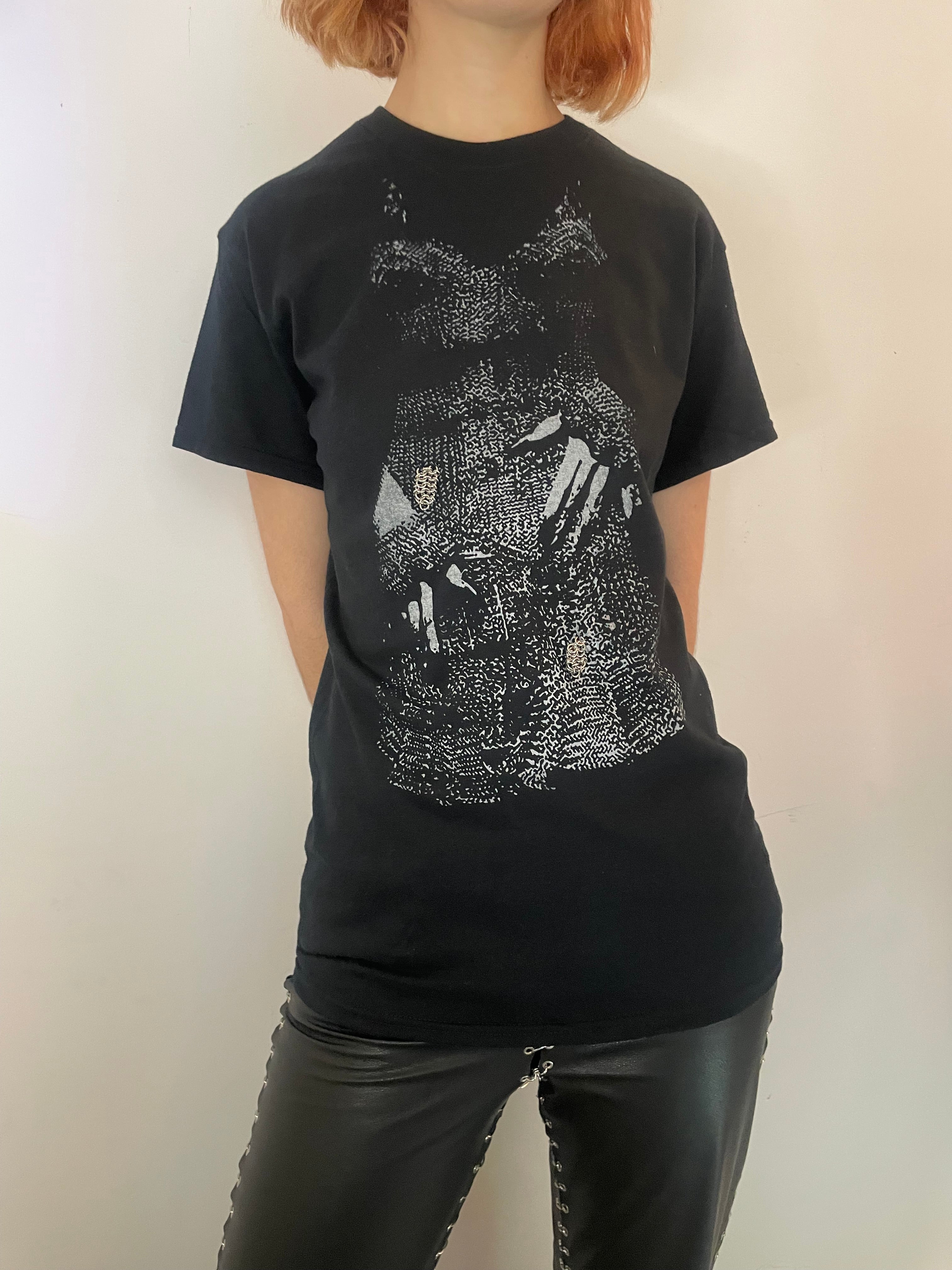 .EXE ARCHIVE COLLAB Chainmail Tromp L’oeil T-Shirt