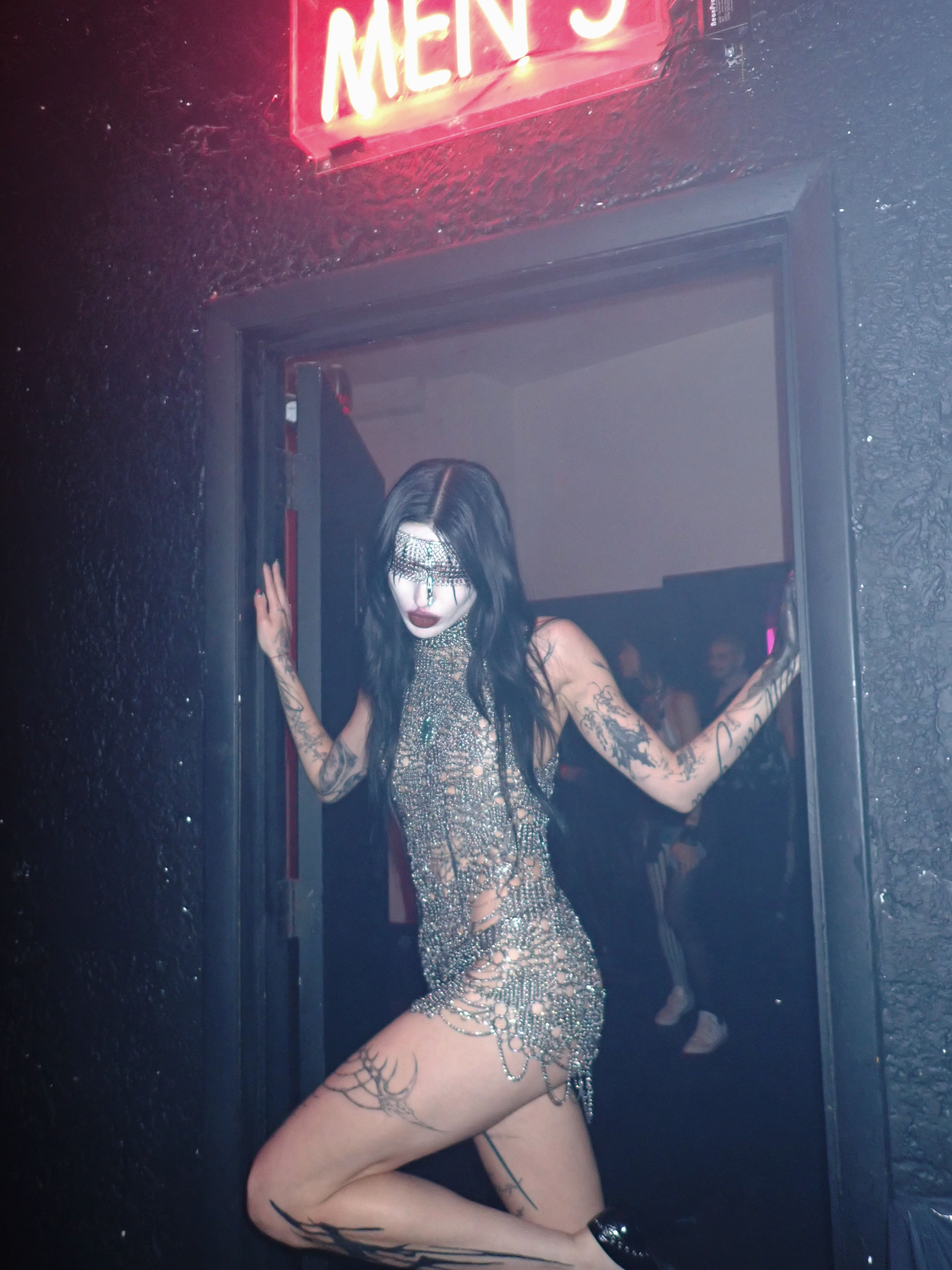 Autoluminescent Dress