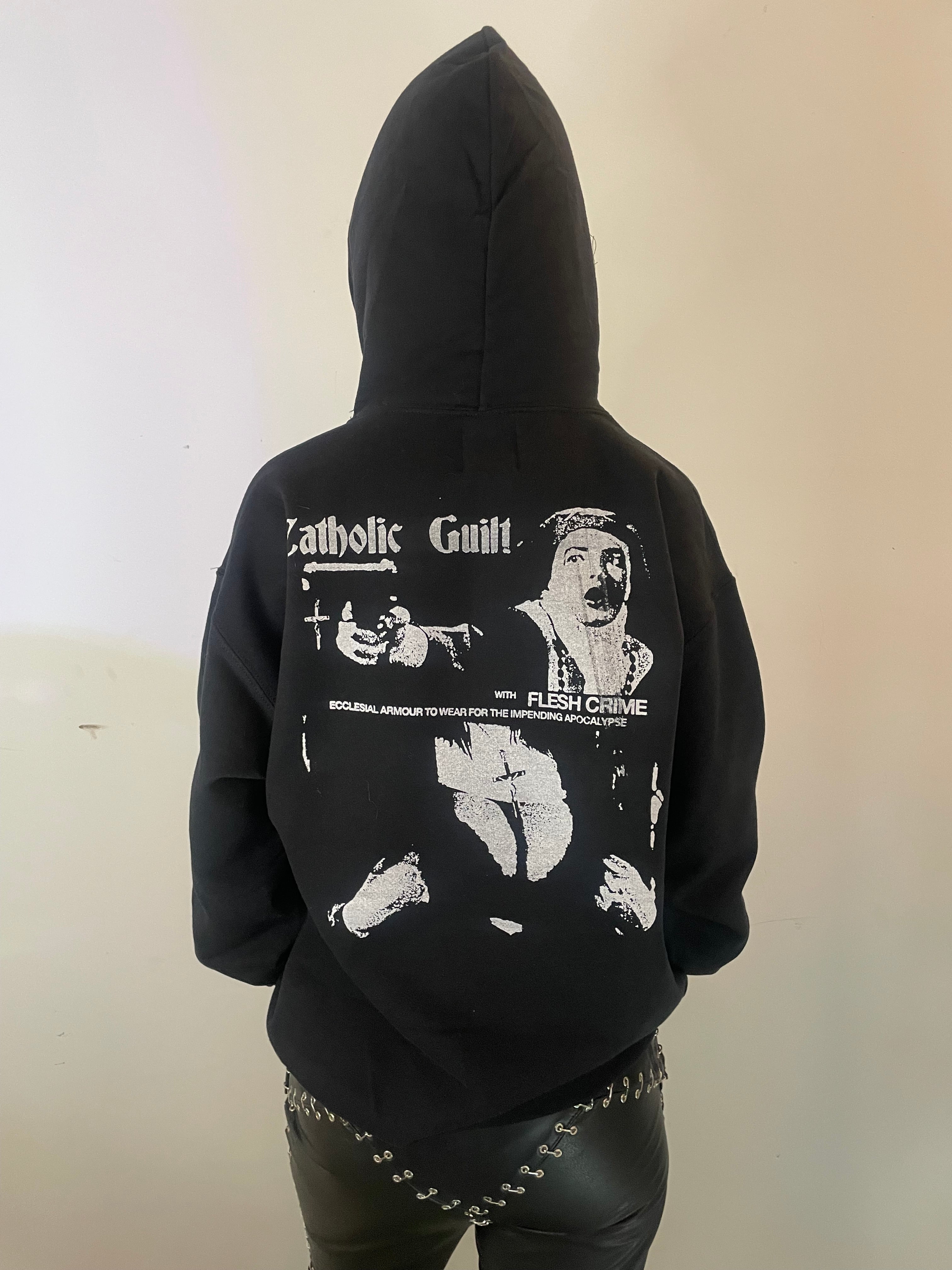 FLESH CRIME COLLAB HOODIE