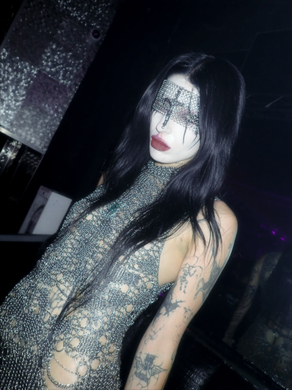 Autoluminescent Dress