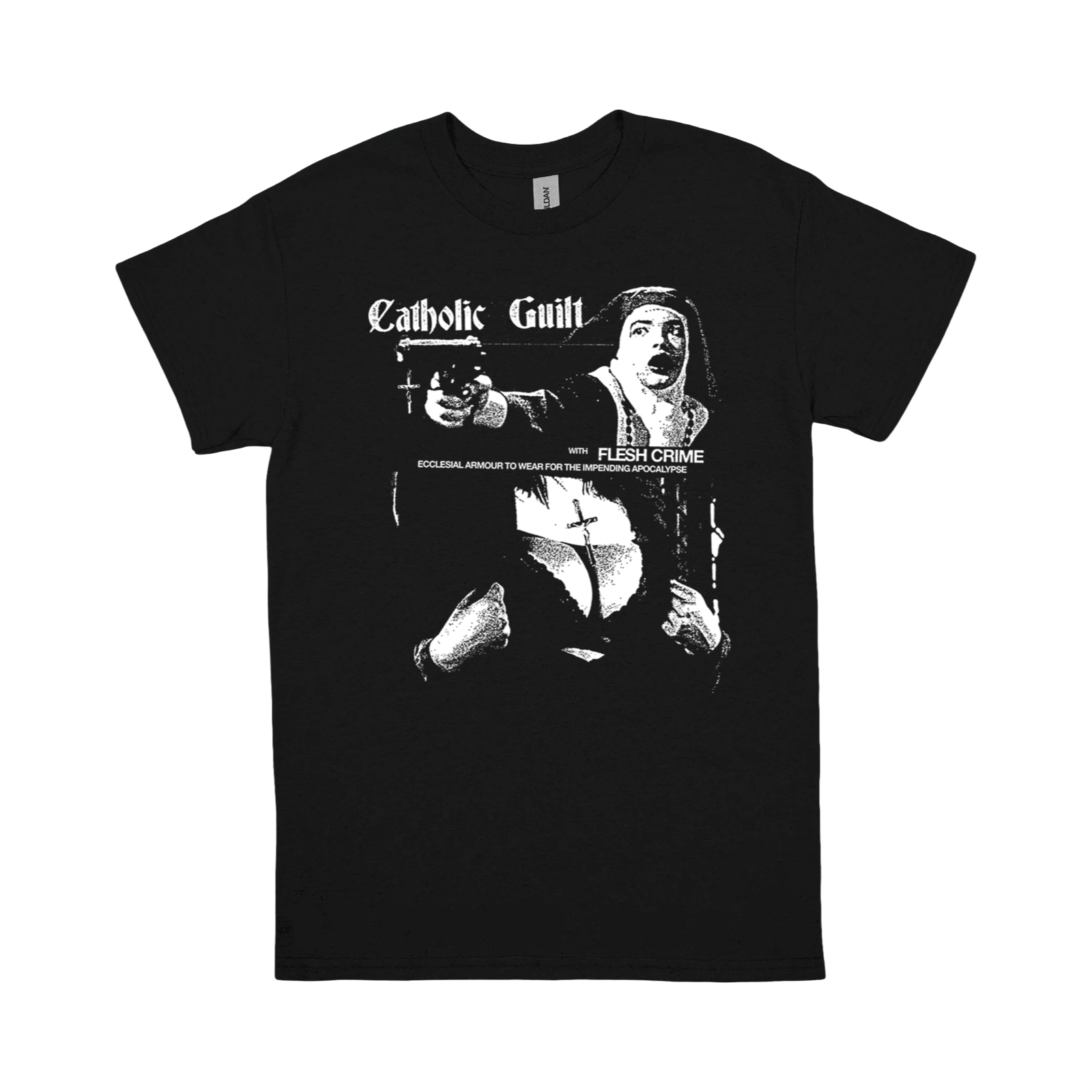 CATHOLIC GUILT X FLESH CRIME COLLAB T-SHIRT