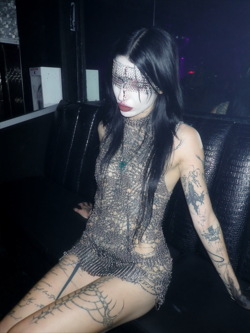 Autoluminescent Dress