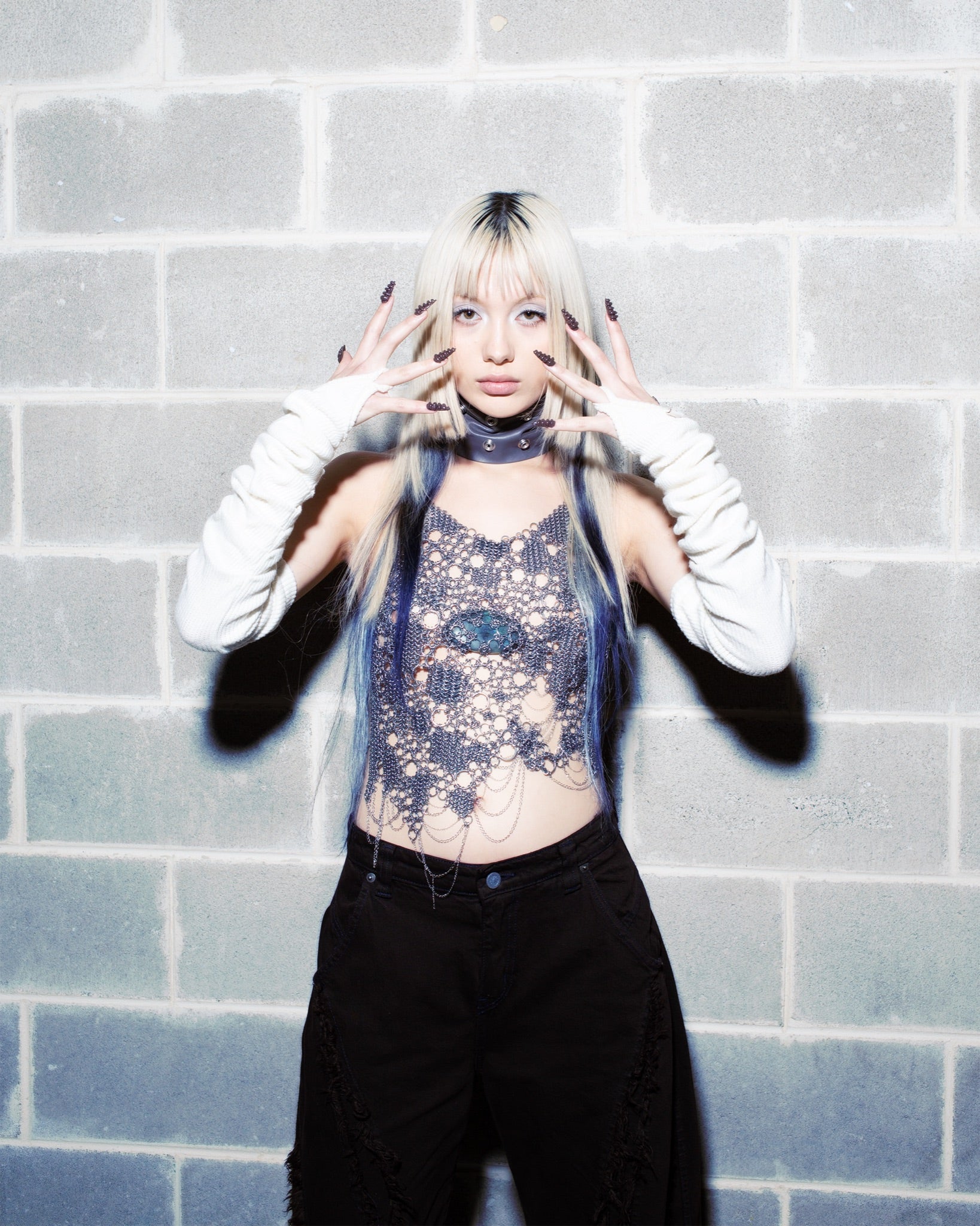 Reptilian Heart Top