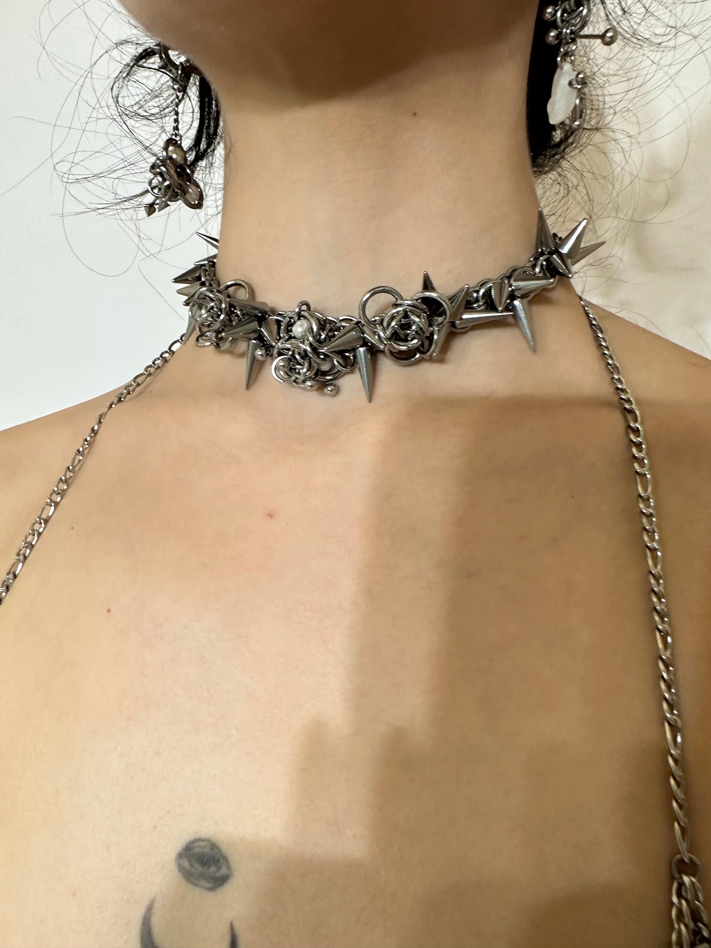 ‘Mechanical Flower Garden’ Choker