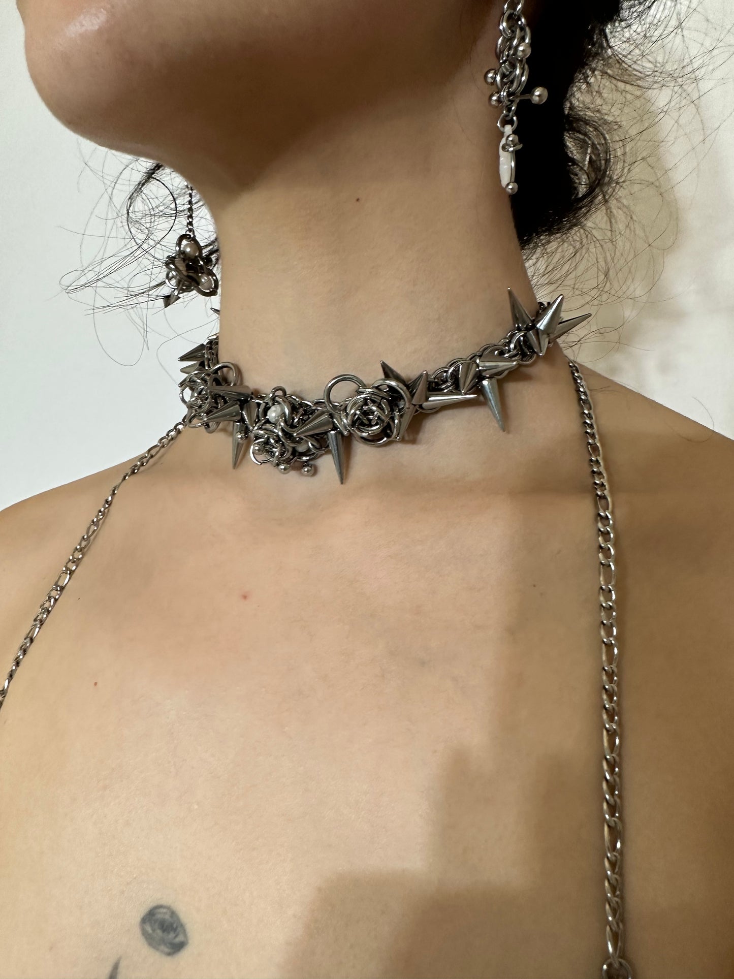 ‘Mechanical Flower Garden’ Choker