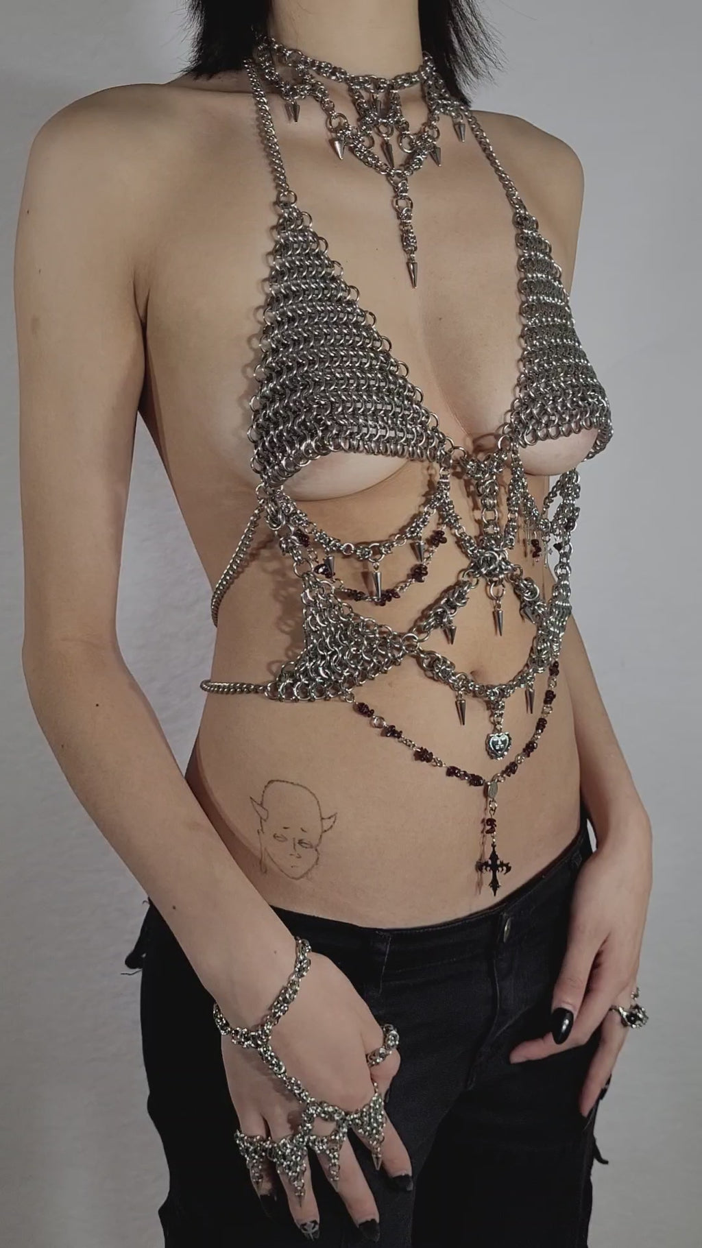 Rosary Drip Top